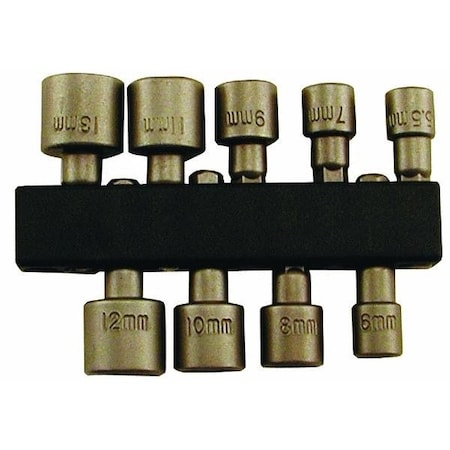 1/4 Drive 9-Piece Metric Nutsetter Set